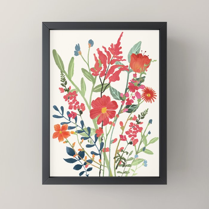 Beautiful Flowers Mini Art Print Gallery Image 3