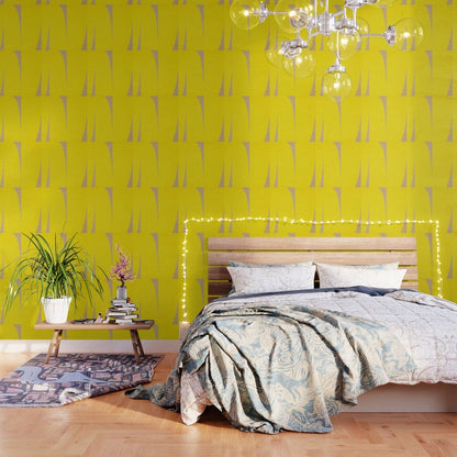 simple abstract shape-04 yellow Wallpaper Gallery Image 3