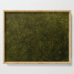 olive green velvet Serving Tray Gallery Image 1