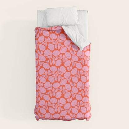Boho Blooms - Pink Duvet Cover Gallery Image 10
