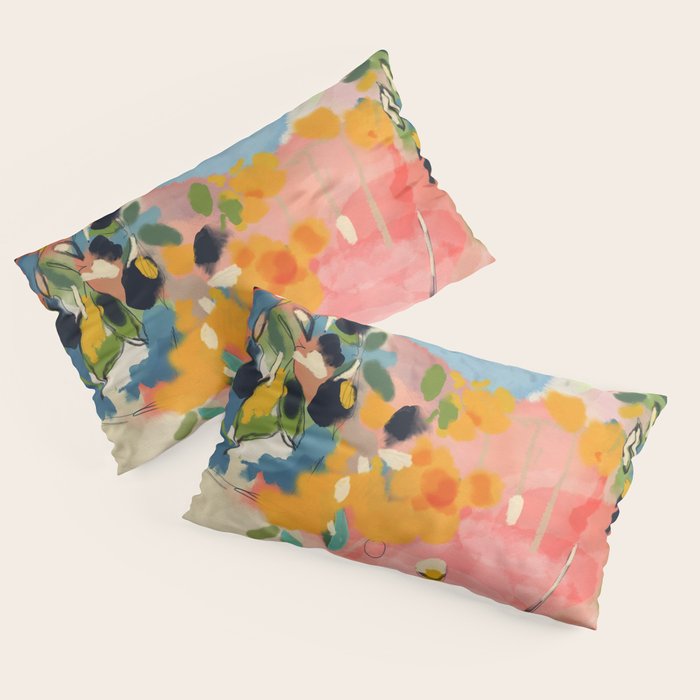 garden with sea view and olive tree Pillow Sham Gallery Image 2