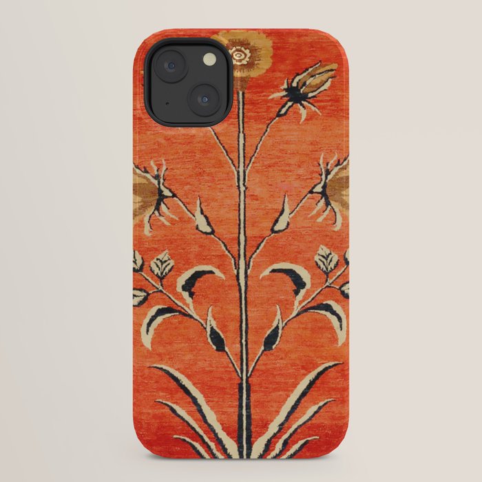 Vintage Floral Persian Rug Print iPhone Case Gallery Image 30