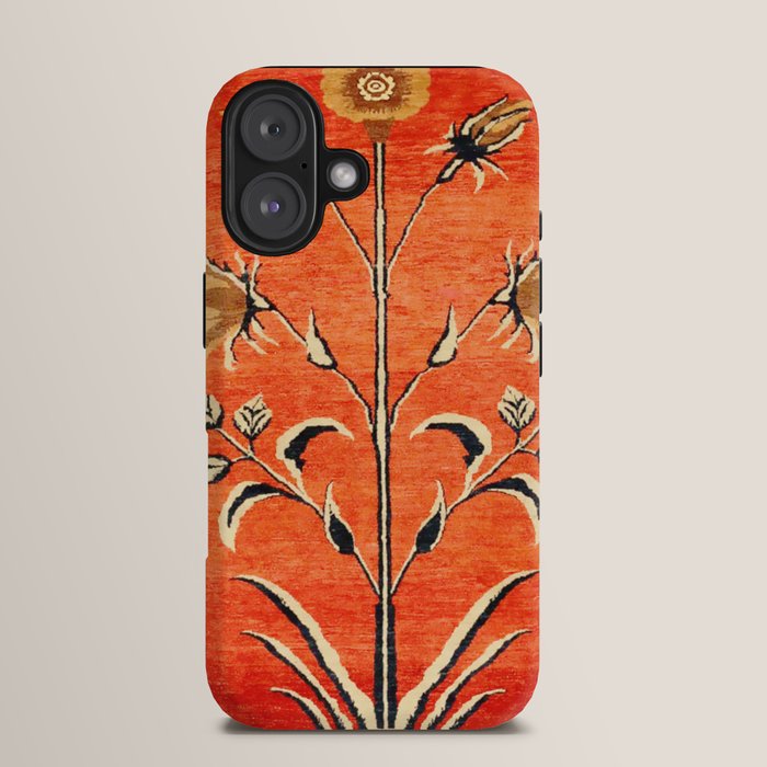 Vintage Floral Persian Rug Print iPhone Case Gallery Image 13