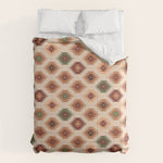 Southwest native Aztec diamonds kilim Comforter Gallery Image 1
