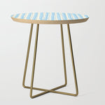 Azul Stripes Side Table Gallery Image 1