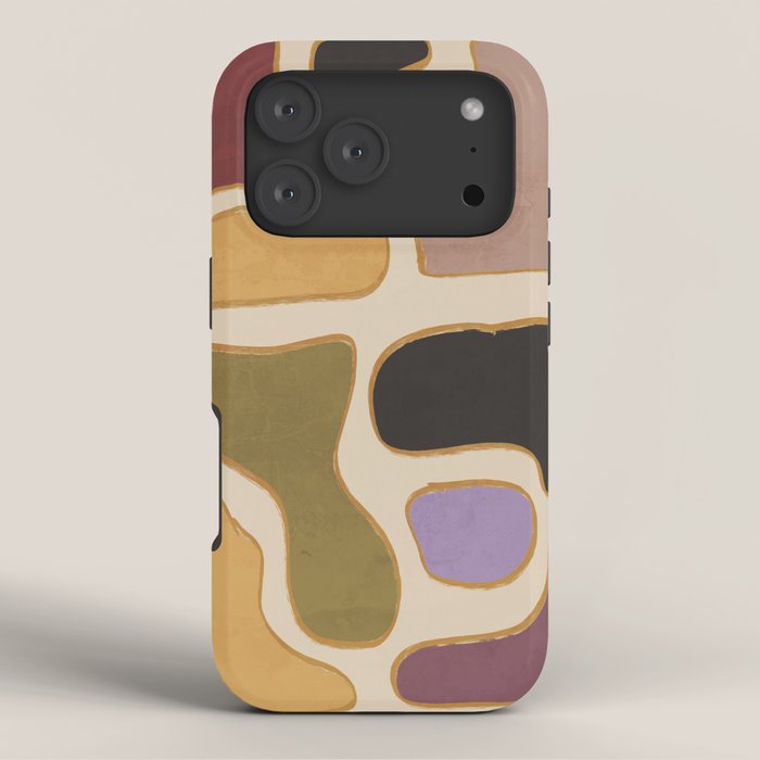 Modern Abstract Minimal Shapes 123 iPhone Case Gallery Image 3