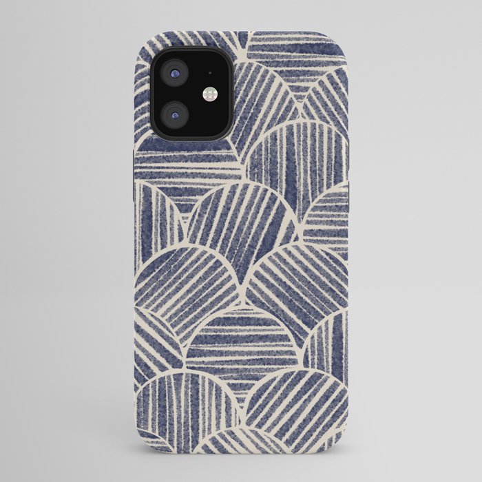 Navy Blue Striped Pattern #2 iPhone Case Gallery Image 42