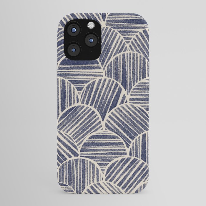 Navy Blue Striped Pattern #2 iPhone Case Gallery Image 43