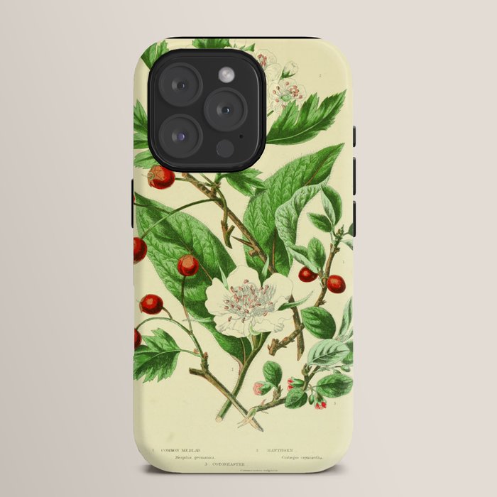 Hawthorn by Anne Pratt, 1800s (benefitting The Nature Conservancy) iPhone Case Gallery Image 15