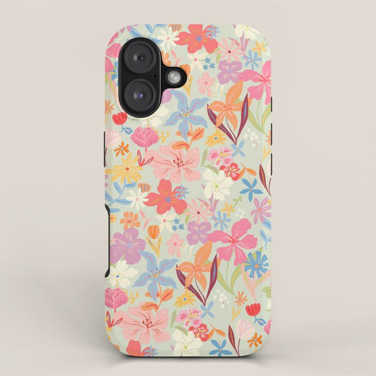 Modern Flowers iPhone Case Gallery Image 1