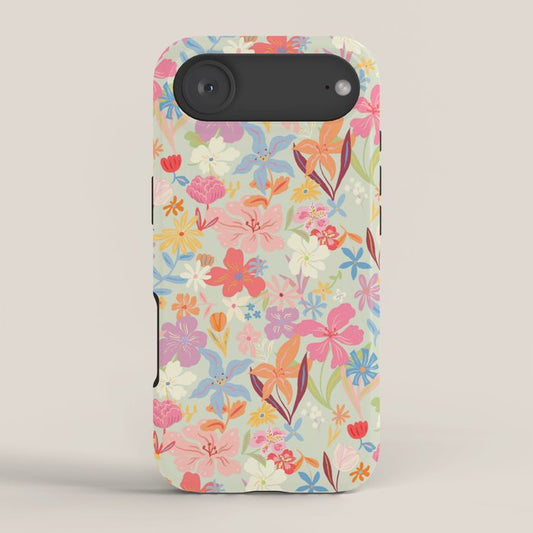 Modern Flowers iPhone Case Gallery Image 2