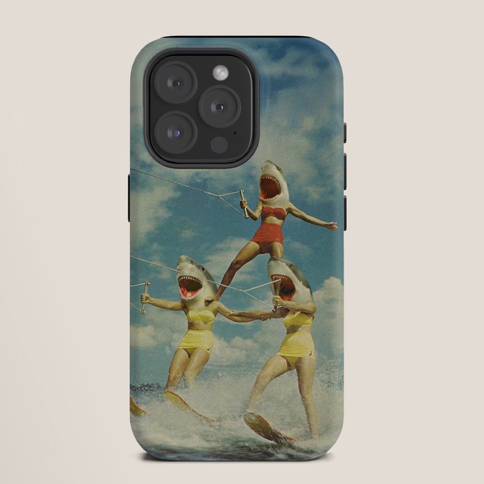 On Evil Beach - Shark Attack iPhone Case Gallery Image 11