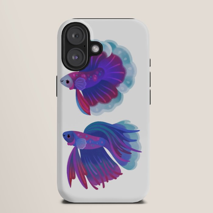 Blue Betta iPhone Case Gallery Image 9