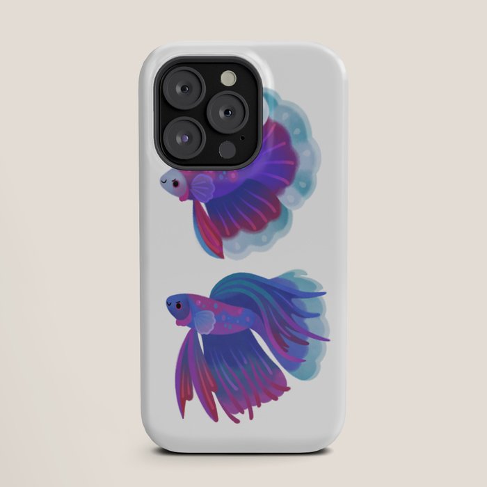 Blue Betta iPhone Case Gallery Image 19