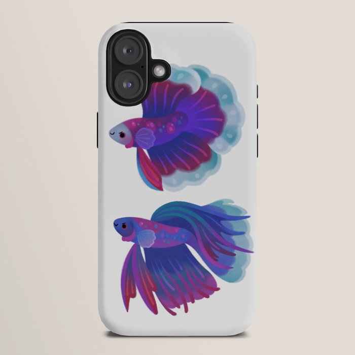 Blue Betta iPhone Case Gallery Image 10