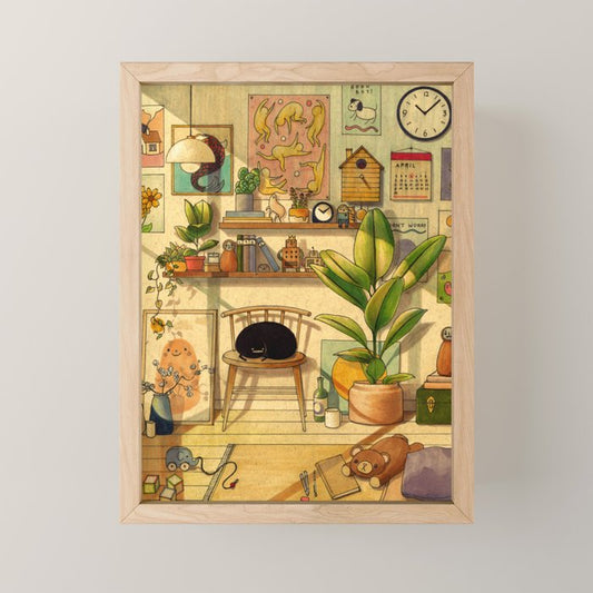 Afternoon Sun Mini Art Print Gallery Image 1