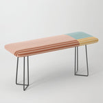 Color Block Line Abstract VI Bench Gallery Image 1