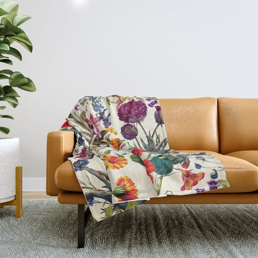 Magical Garden V Throw Blanket Gallery Image 1