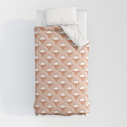 Sunshine and Rainbows . Terra Cotta Comforter Gallery Image 9
