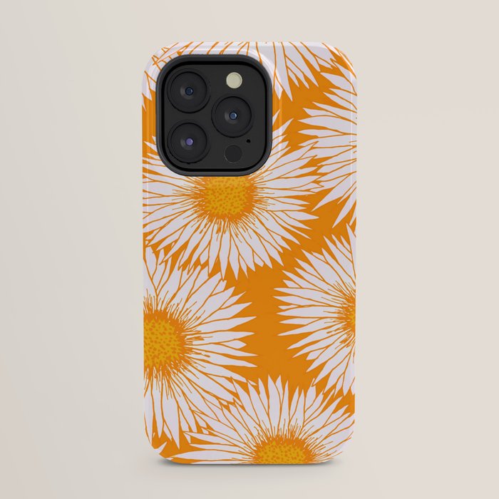 Orange and White Sunflowers iPhone Case Gallery Image 31