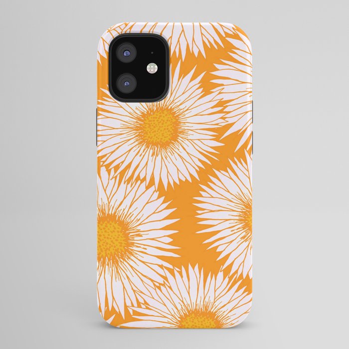 Orange and White Sunflowers iPhone Case Gallery Image 42