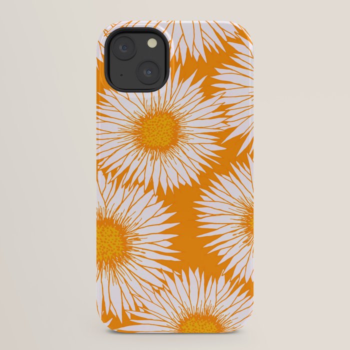 Orange and White Sunflowers iPhone Case Gallery Image 22