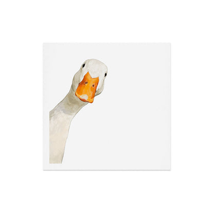 Sneaky White Duck Art Print Gallery Image 5