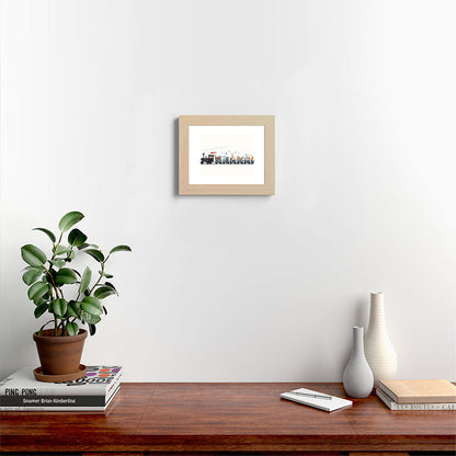 big little nursery nature train Framed Art Print Gallery Image 61