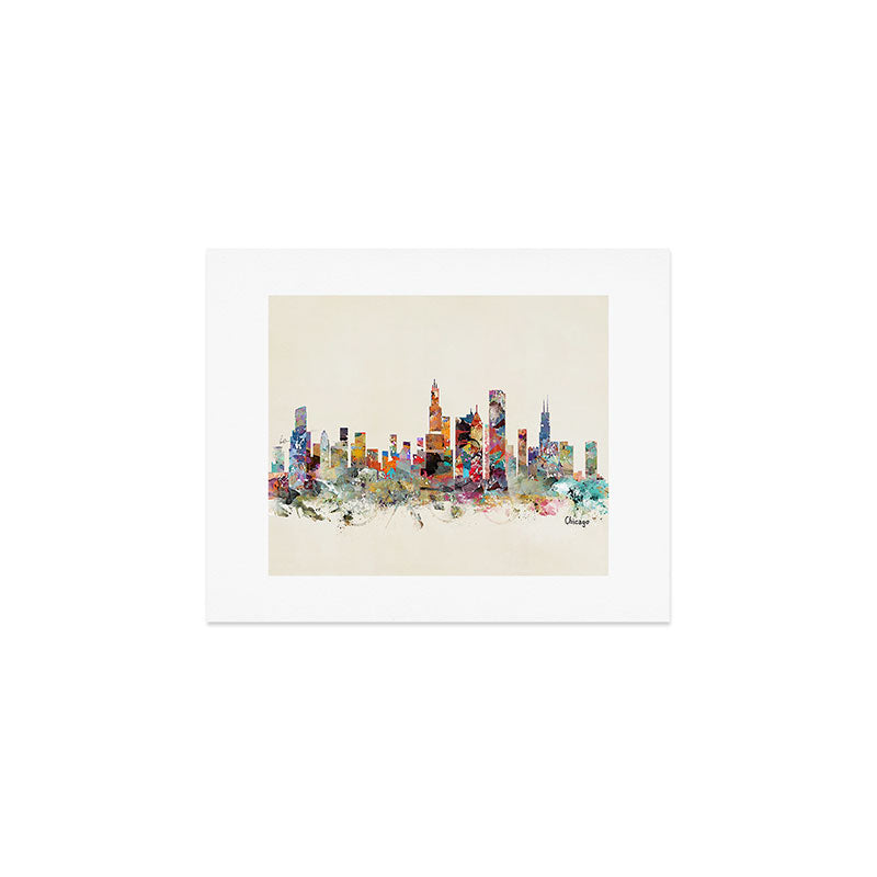 Chicago city Art Print Gallery Image 1