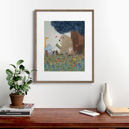 once upon a time Framed Art Print Gallery Image 19
