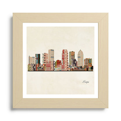 tampa skyline Framed Art Print Gallery Image 68