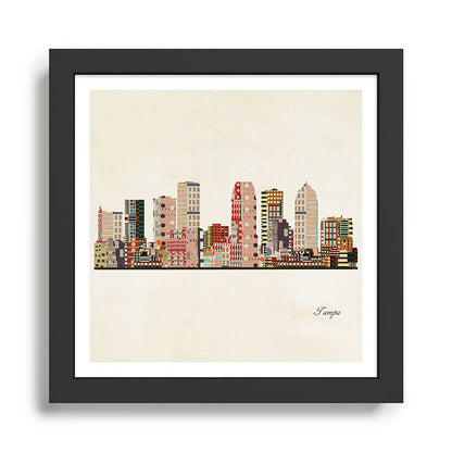 tampa skyline Framed Art Print Gallery Image 2