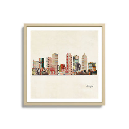 tampa skyline Framed Art Print Gallery Image 27
