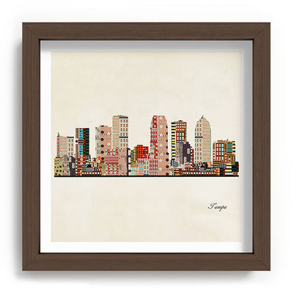 tampa skyline Framed Art Print Gallery Image 98