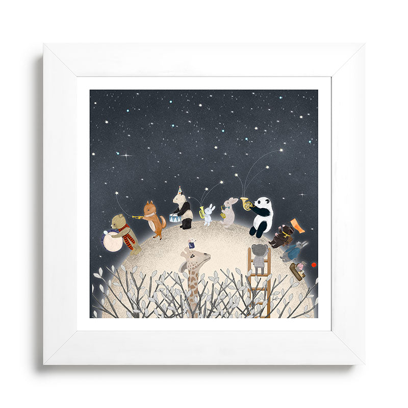 the moon song Framed Art Print Gallery Image 79
