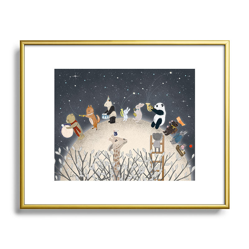 the moon song Framed Art Print Gallery Image 121