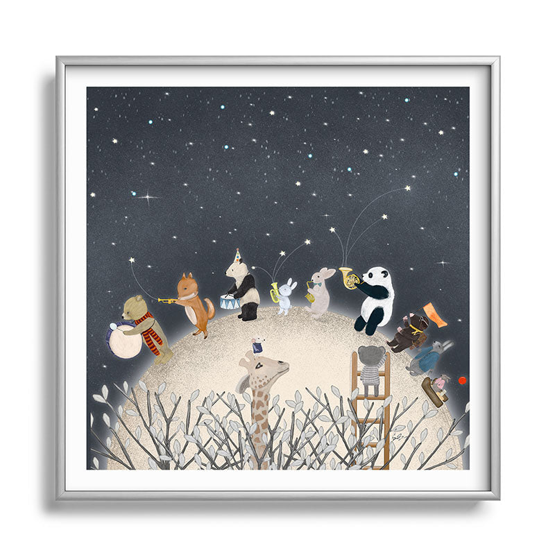 the moon song Framed Art Print Gallery Image 140