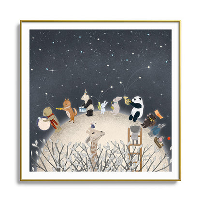 the moon song Framed Art Print Gallery Image 136