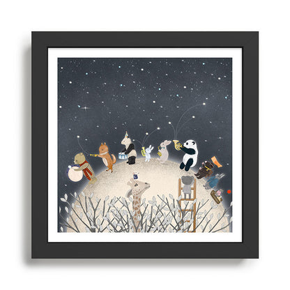 the moon song Framed Art Print Gallery Image 2