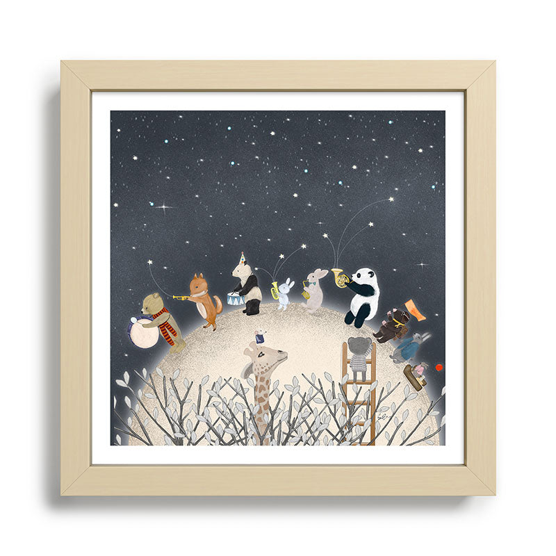 the moon song Framed Art Print Gallery Image 24