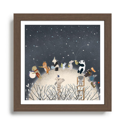 the moon song Framed Art Print Gallery Image 13