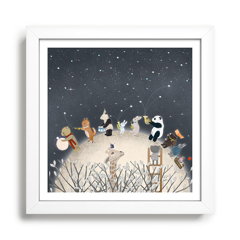 the moon song Framed Art Print Gallery Image 35