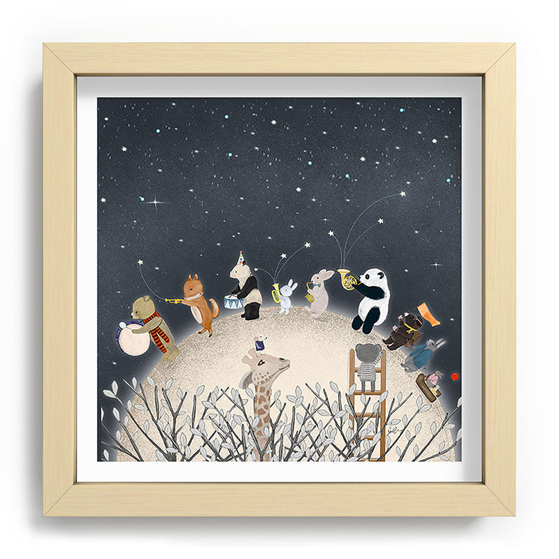 the moon song Framed Art Print Gallery Image 106