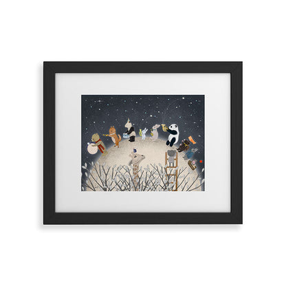 the moon song Framed Art Print Gallery Image 41