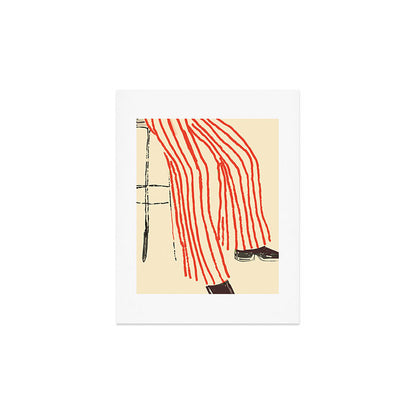 Stripe Pants Art Print Gallery Image 4