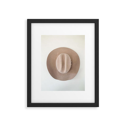 Cowboy Hat Wall Art Framed Art Print Gallery Image 1
