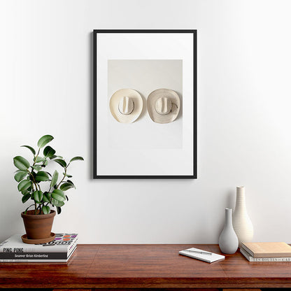 Cowboy Hat Wall Framed Art Print Gallery Image 6