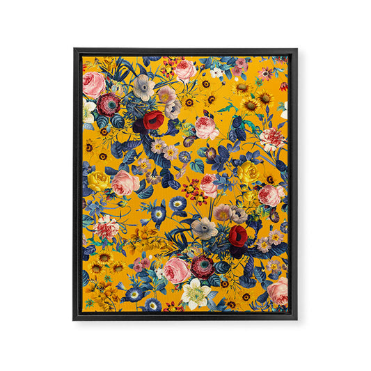 Summer Botanical Garden IX Framed Canvas Print Gallery Image 2