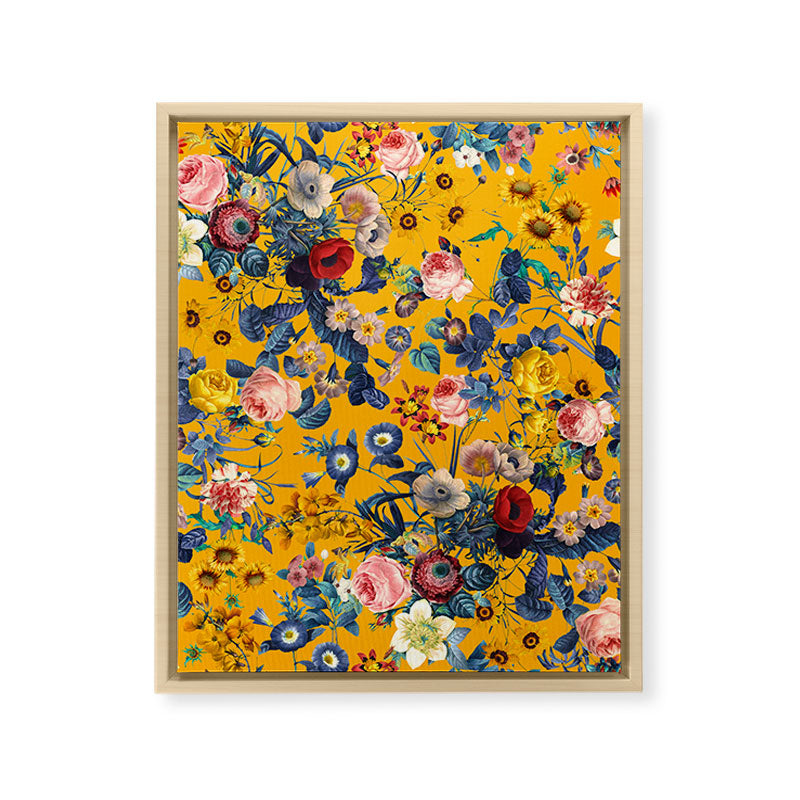 Summer Botanical Garden IX Framed Canvas Print Gallery Image 13