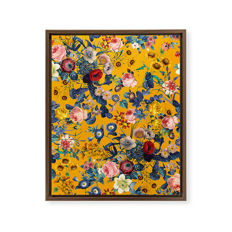 Summer Botanical Garden IX Framed Canvas Print Gallery Image 9